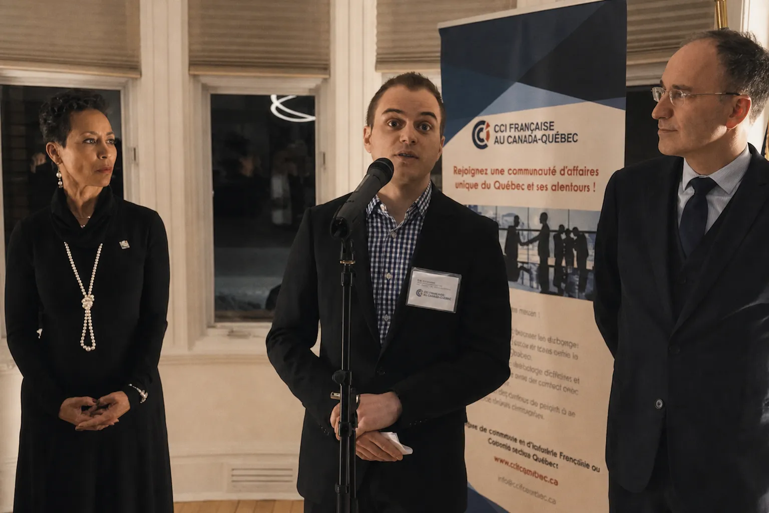 Prise de parole à la CCI française au Québec
